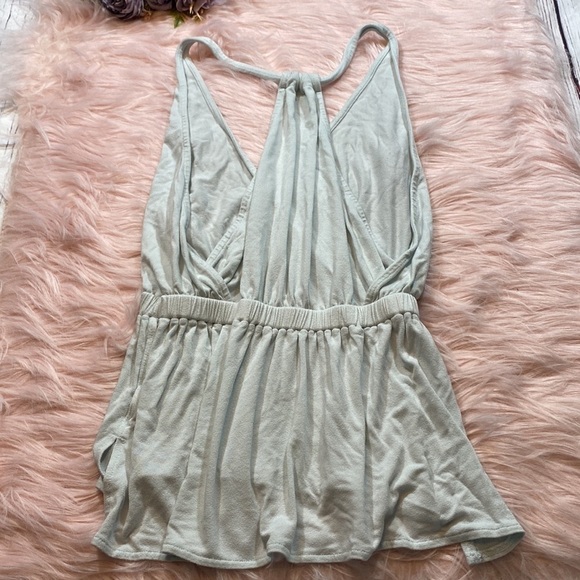 Free People Heat Wave Tank Top in Sky Blue sz XS - Picture 13 of 13